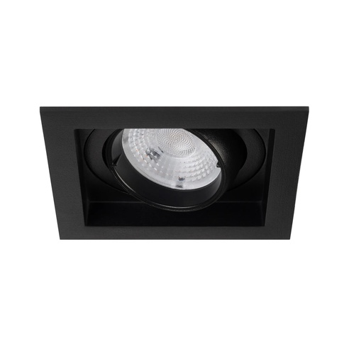 Светильник MS-VORTEX-BUILT-S90x90-12W Warm3000 (BK-BK, 20 deg, 230V) (Arlight, IP20 Металл, 5 лет)