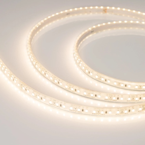 Лента светодиодная герметичная RTW-PU-A120-10.5mm 12V Warm3000 (16.8 W/m, IP68, Wire 2m, 5m) (Arlight, -)