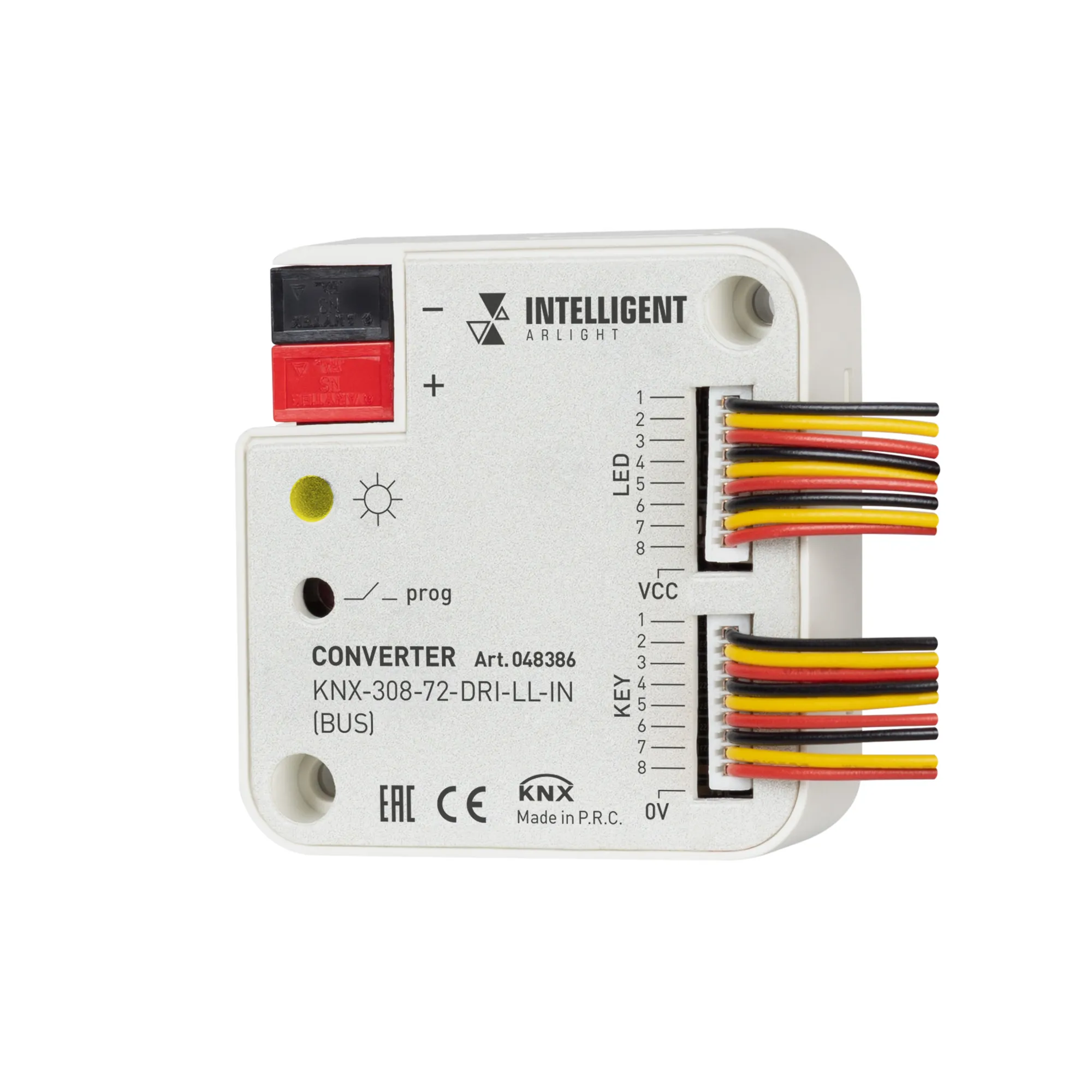INTELLIGENT ARLIGHT Конвертер KNX-308-72-DRI-LL-IN (BUS) (IARL, IP20 Пластик, 2 года)
