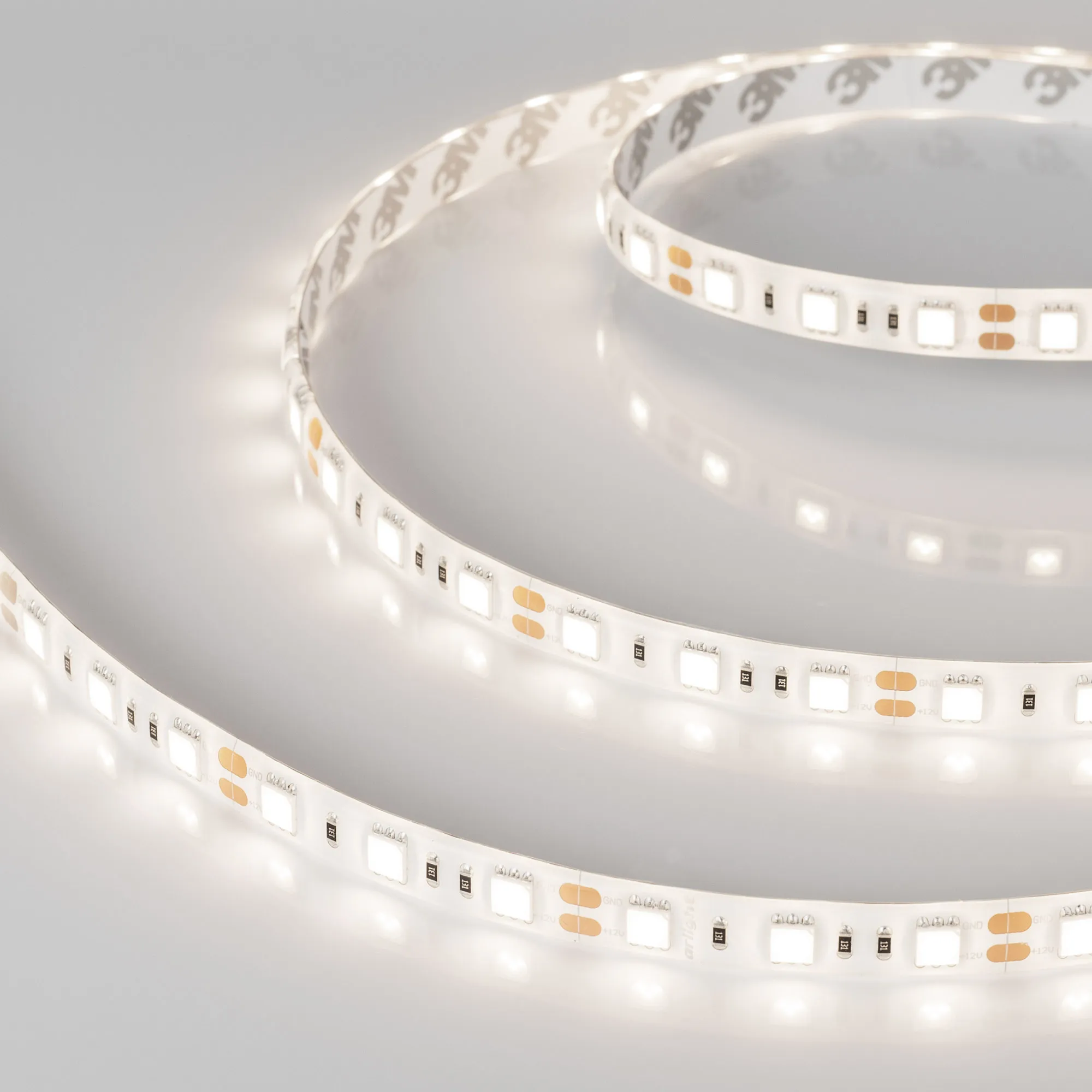 Лента светодиодная герметичная RTW-SE-B60-10mm 12V Day4000 (14.4 W/m, IP65, 5060, 5m) (Arlight, 14.4 Вт/м, IP65) - изображение товара