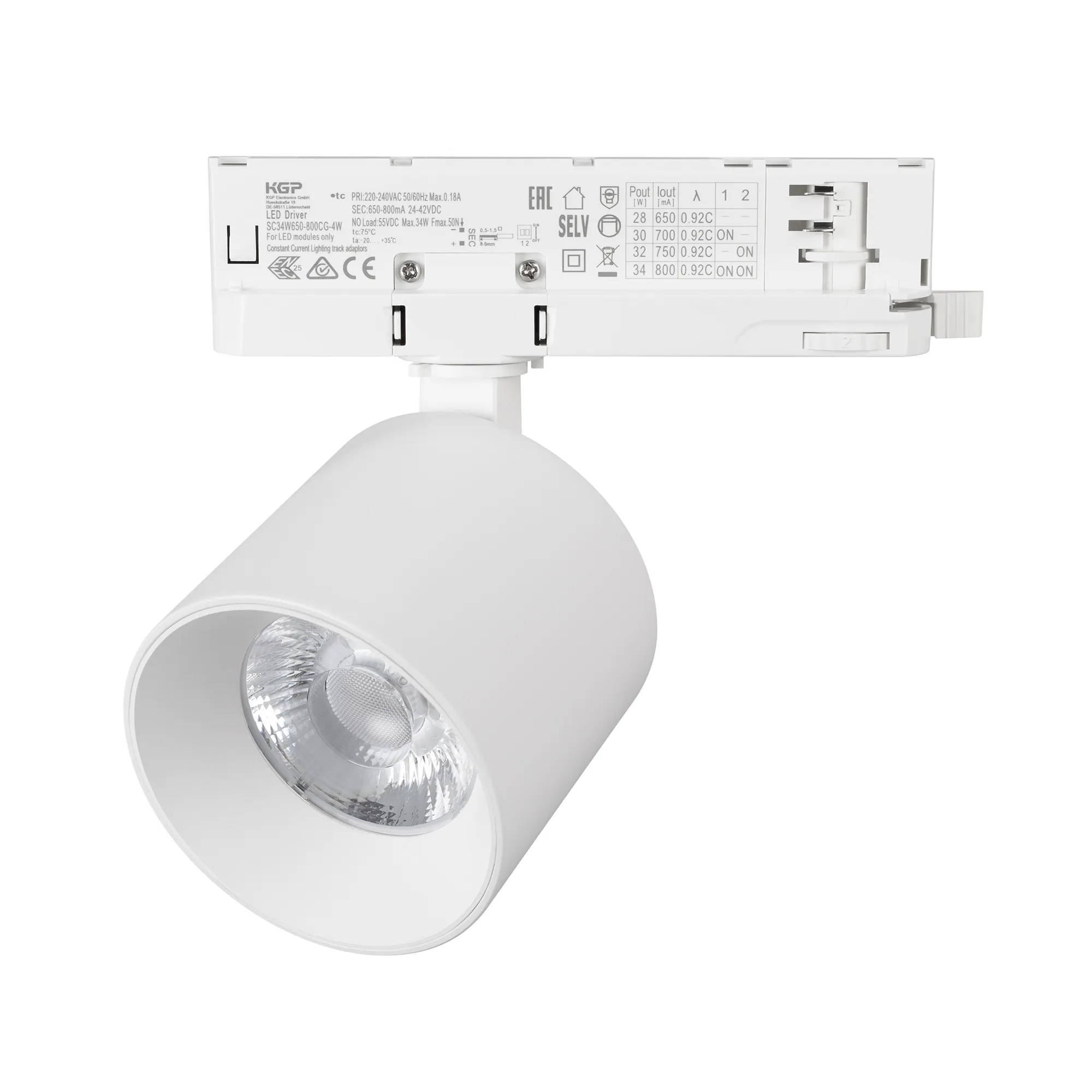 Светильник LGD-DYKE-4TR-R90-26W Day4000 (WH, 20 deg, 230V) (Arlight, IP20 Металл, 5 лет) - изображение товара