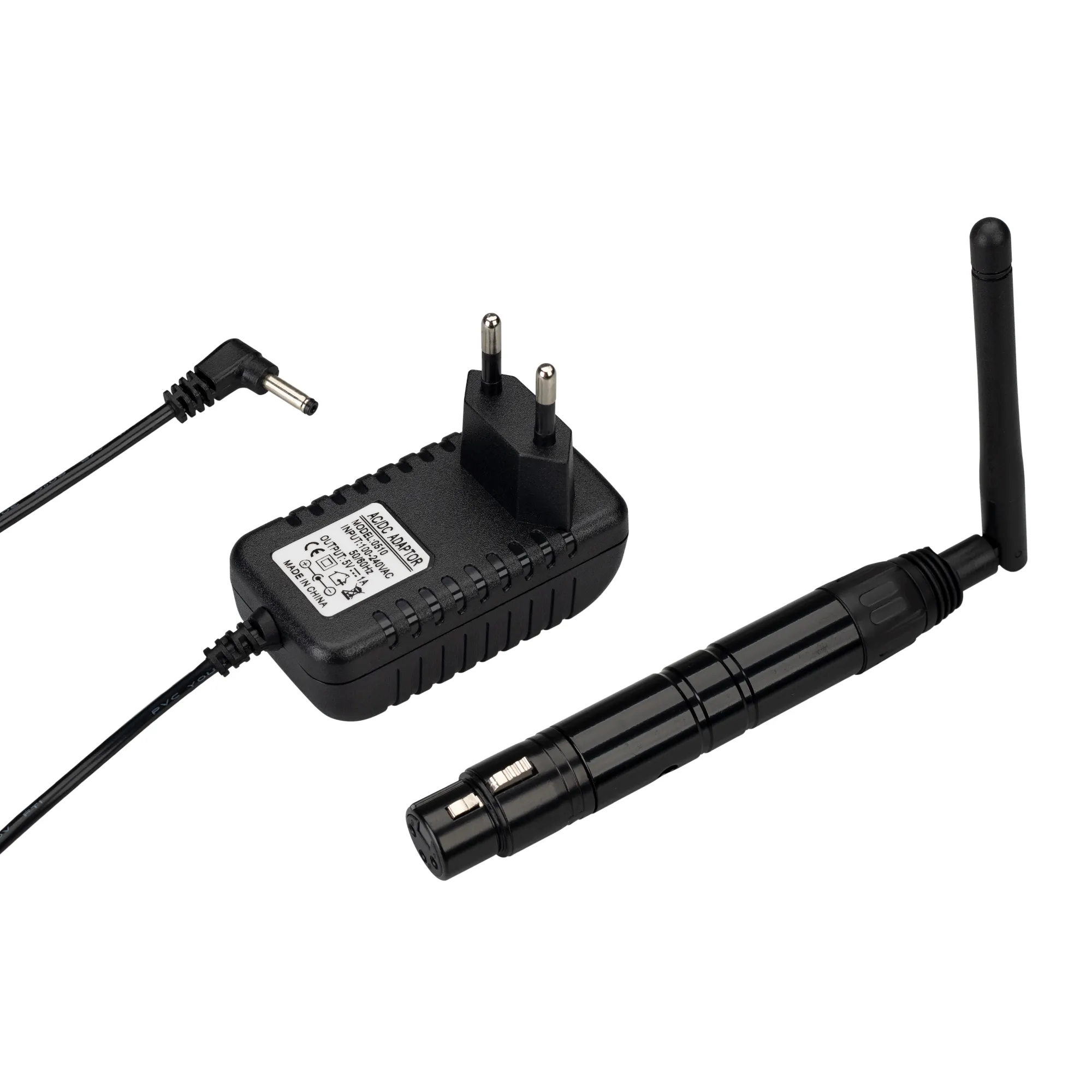 Усилитель SMART-DMX-Receiver Black (5V, XLR3 Male, 2.4G) (Arlight, IP20 Металл, 5 лет) - изображение товара