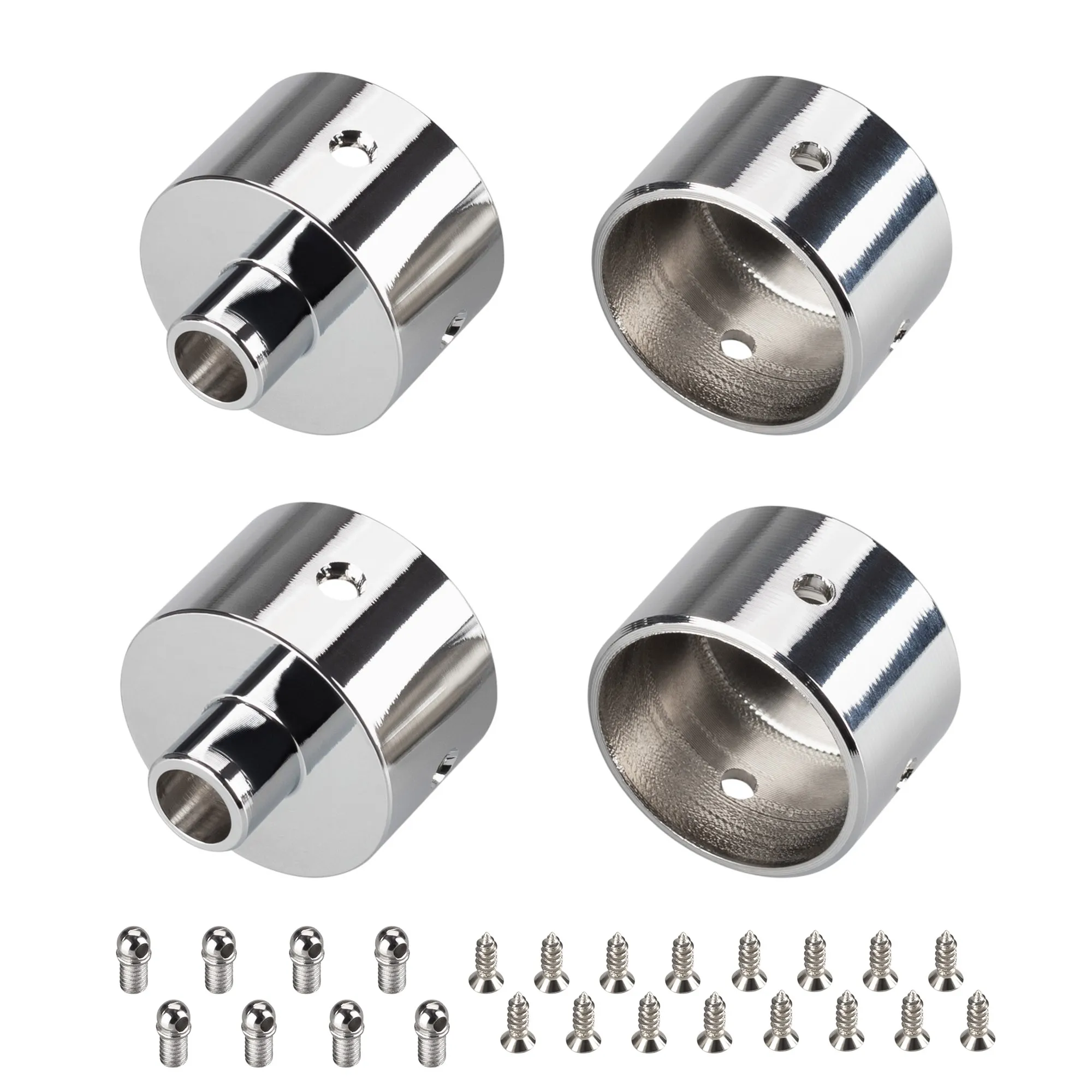 Заглушка WPH-FLEX-D22-360deg с отверстием (Arlight, Металл) - изображение товара