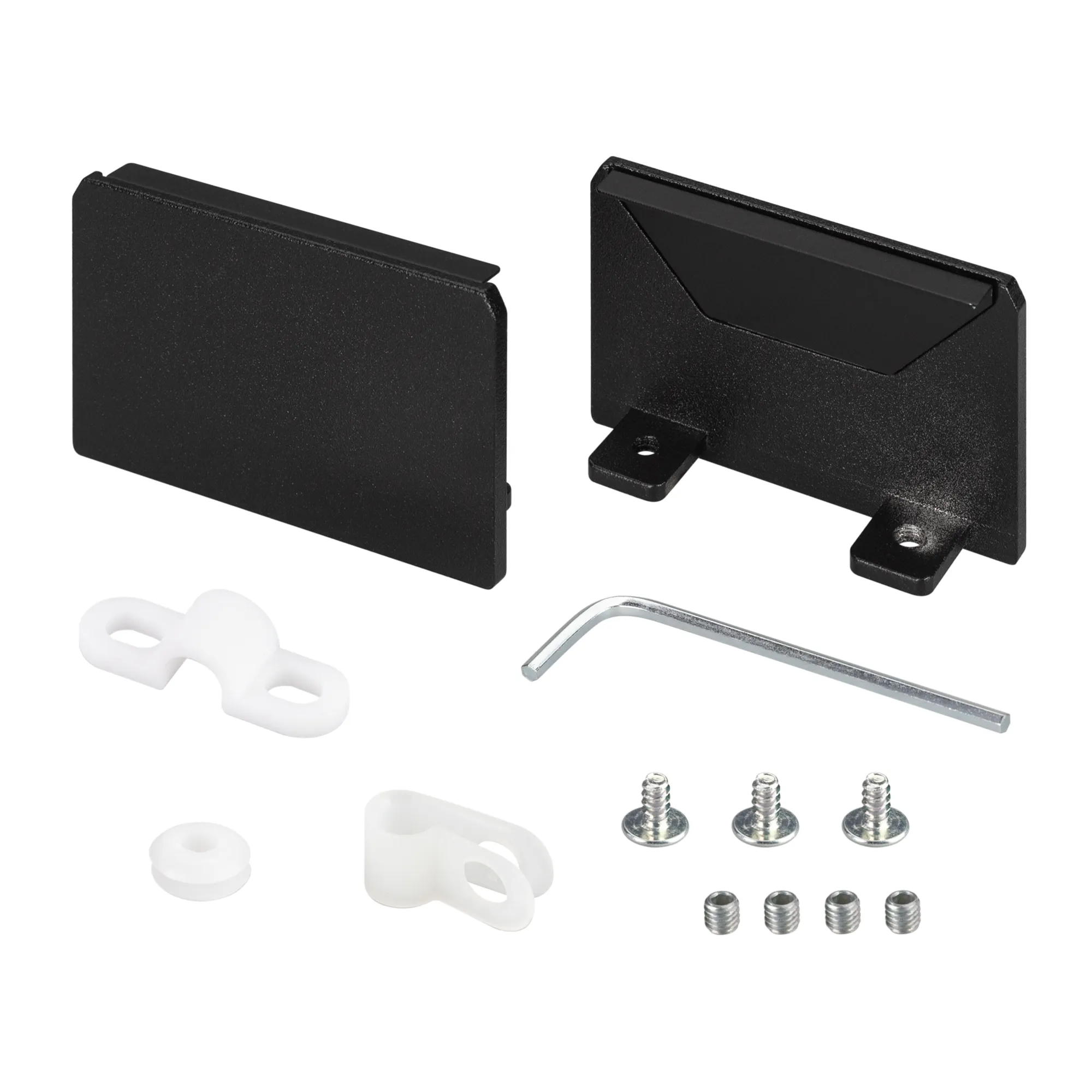 Заглушка SL-LINIA69-FANTOM SEAMLESS BLACK глухая (Arlight, Металл) - изображение товара