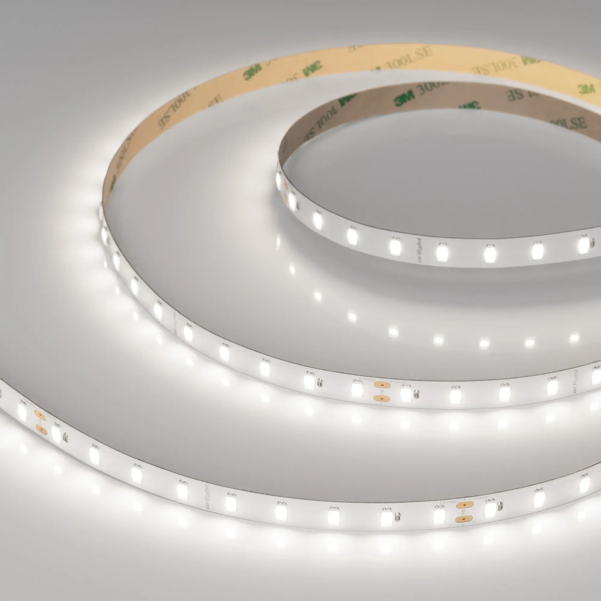 Лента светодиодная ULTRA-C72-10mm 24V Day5000 (7.2 W/m, IP20, 5630, 5m) (Arlight, высок.эфф.200 лм/Вт)