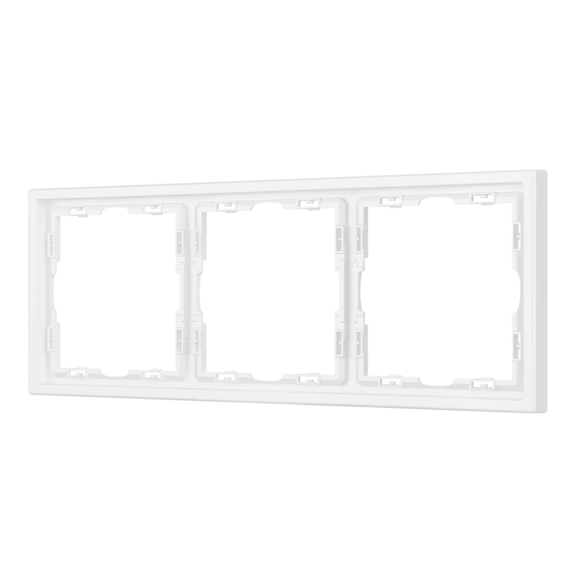Рамка пластиковая FRM-NOBE-SFPL-3-WH (Arlight, -)