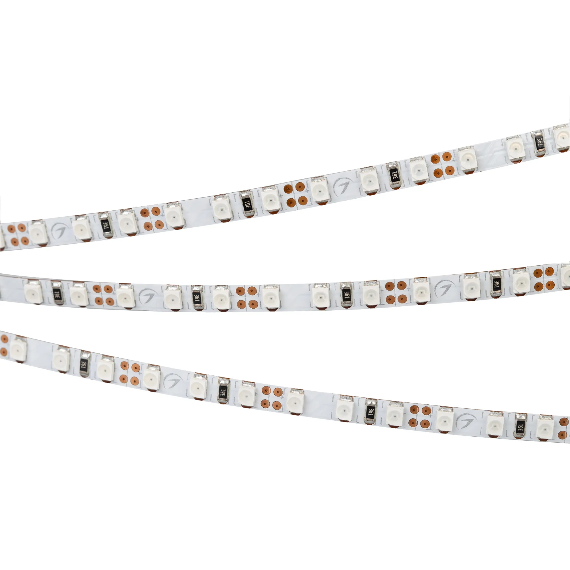 Лента светодиодная RT-A120-5mm 12V Green (9.6 W/m, IP20, 2835, 5m) (Arlight, узкая) - изображение товара