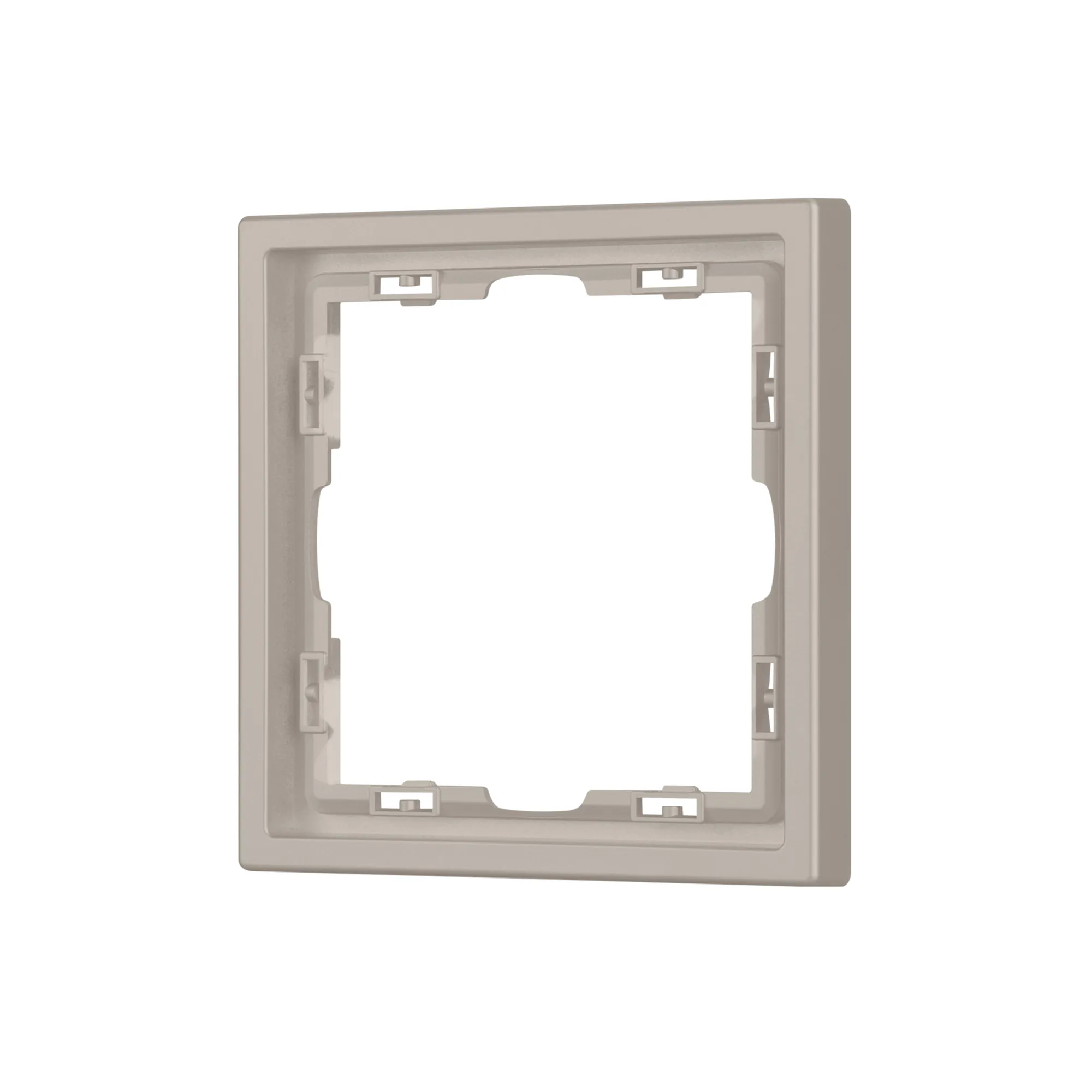 Рамка пластиковая FRM-NOBE-SFPL-1-CA (Arlight, Кашемир) - изображение товара